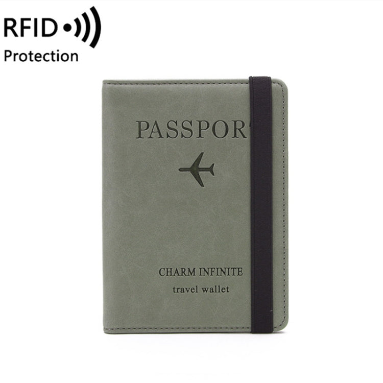 COVC1011 Travel Passport Card Bag Elastic Band Protective Case