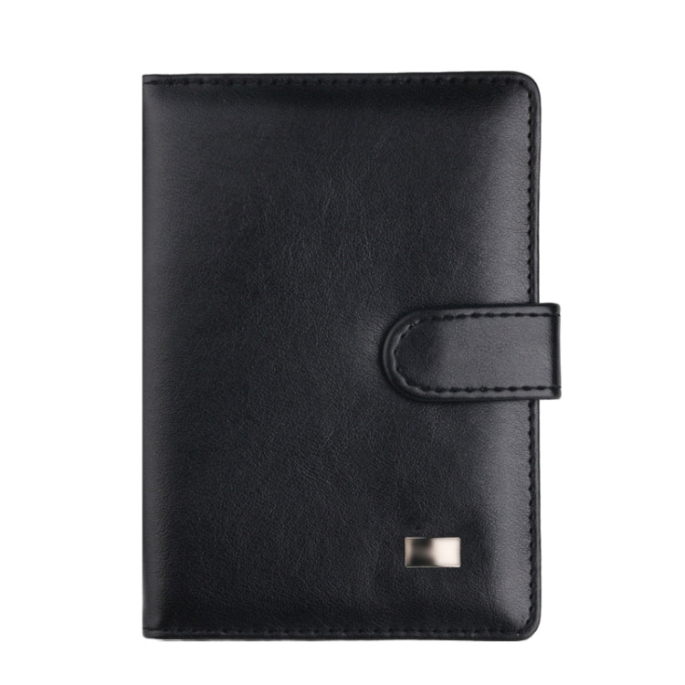 Covc1002 Bank Card Passport Card Holder With Buckle Clip PU Document Protection Card Holder