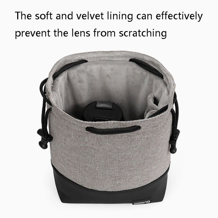 Baona Waterproof Micro SLR Camera Bag Protective Cover Drawstring Pouch Bag