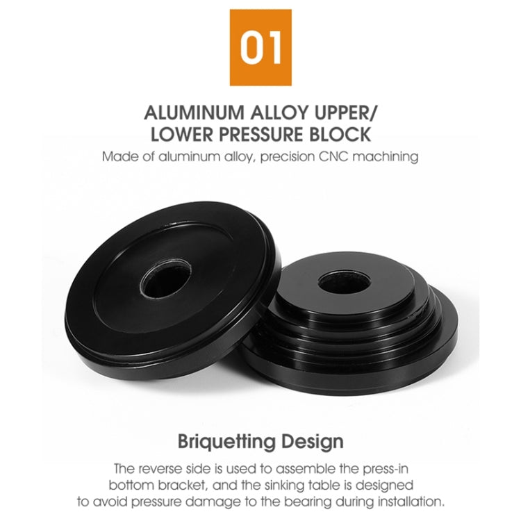 WEST BIKING Bicycle Headset Installation Removal Tools Bike Bottom Bracket Bearing Press Tool Bicycle Repair Tools