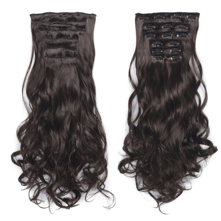 6 in 1 Wig Piece Long Curly Hair Wig Extension Piece