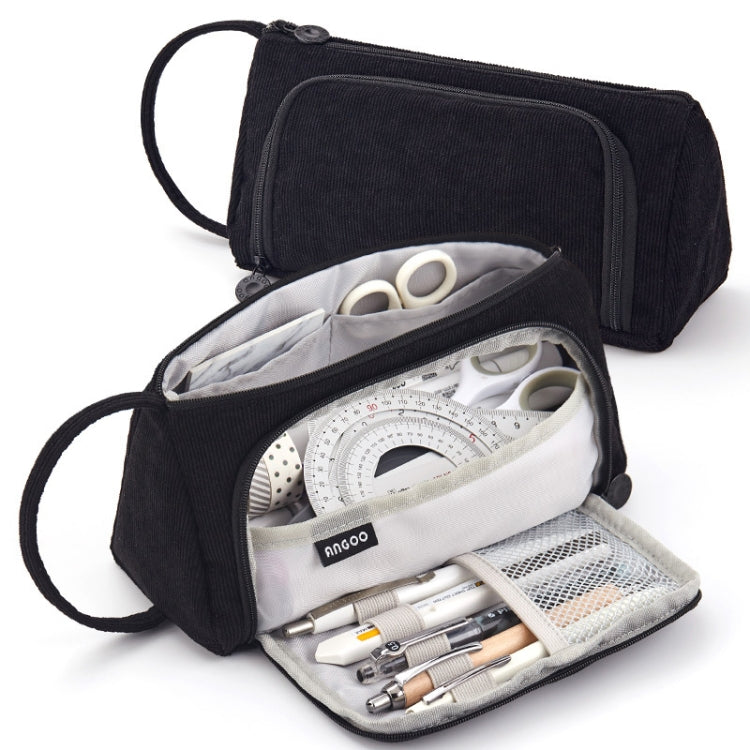 Angoo Student Large-Capacity Stationery Bag Portable Gift Cosmetic Bag