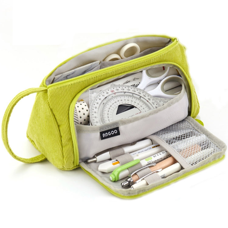 Angoo Student Large-Capacity Stationery Bag Portable Gift Cosmetic Bag