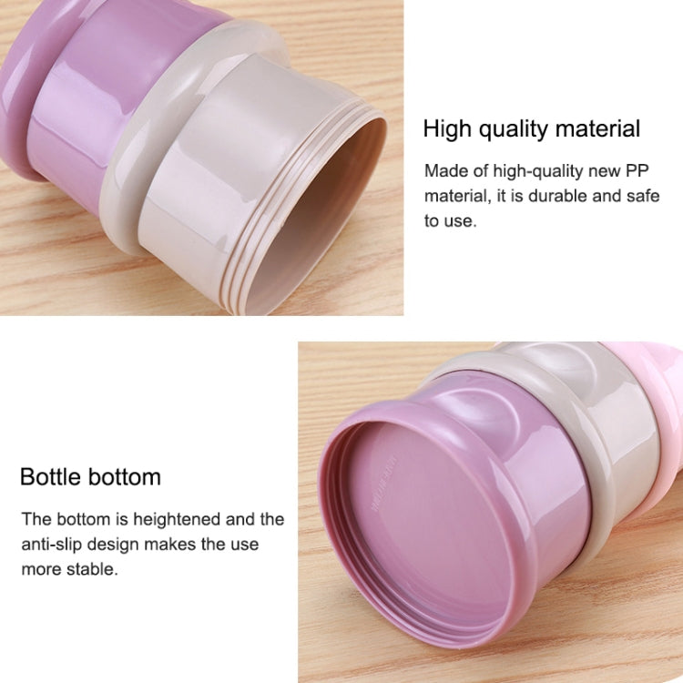 3 Layer Frog Style Portable Baby Food Storage Box Cartoon Milk Powder Box