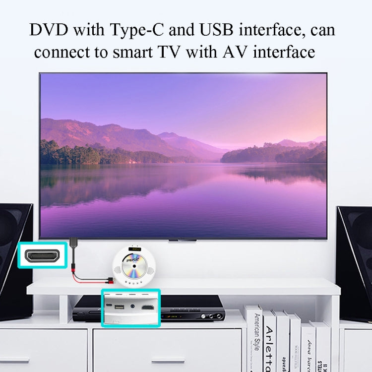 L3B Type-C USB To HDMI-Compatible  Audio Transfer Three-In-One HD Cable TV Screen Connector