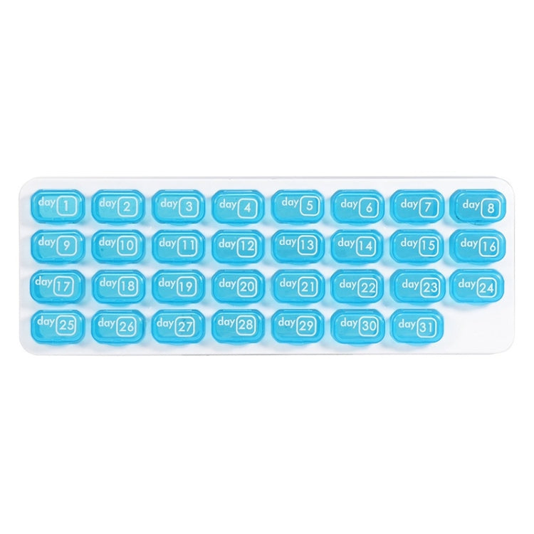 S-015 31 Grid Keyboard Type Plastic Pill Box
