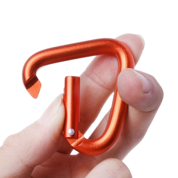2PCS Triangle Carabiner Outdoor Camping Hiking Keychain Snap Clip Hook Kettle Buckle Carabiner Accessories