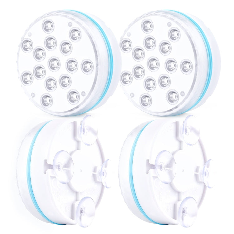 15 LEDs RF Remote Control Diving Light Magnetic Waterproof Pool Lamp, Spec: