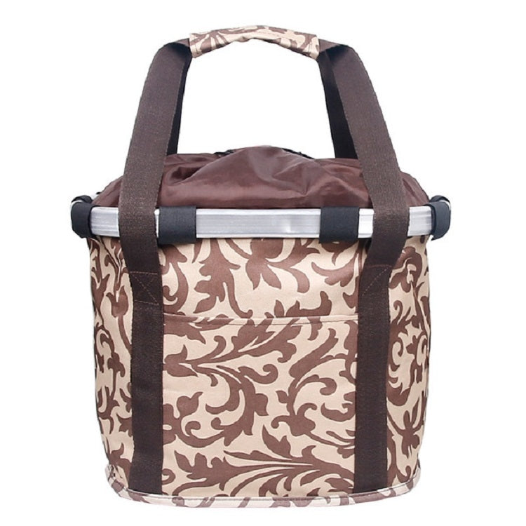 Bicycle Front Bag Basket Aluminum Alloy Foldable Basket