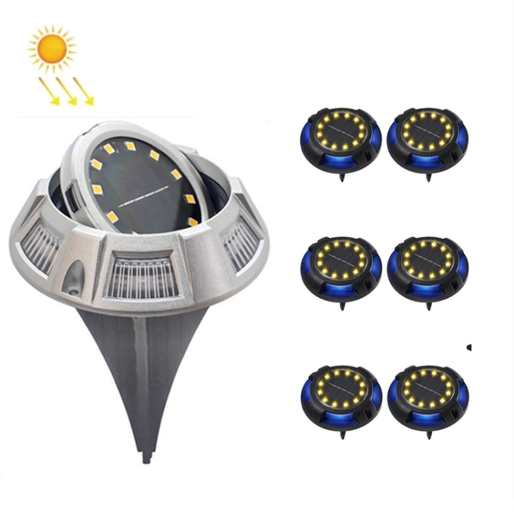 Outdoor Solar Underground Lamp Rotating Buried Lawn Lamp , Spec: