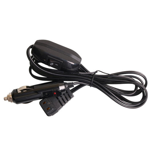 Car Compressor Refrigerator Line 12/24V Semiconductor Refrigerator Power Cord Cigarette Lighter Line, With Switch 1m, With Switch 2m, With Switch 4m, With Switch 5m, Without Switch 1m, Without Switch 2m, Without Switch 5m