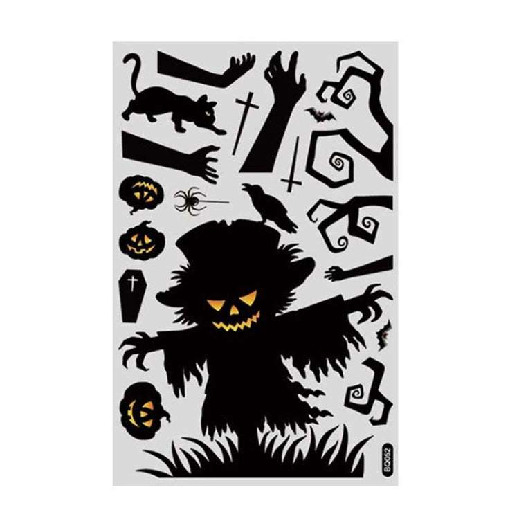 Halloween Decoration Static Wall Stickers