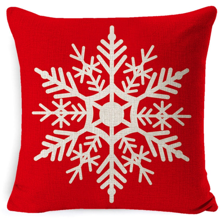 Christmas Linen Red Hug Pillowcase Without Pillow Core