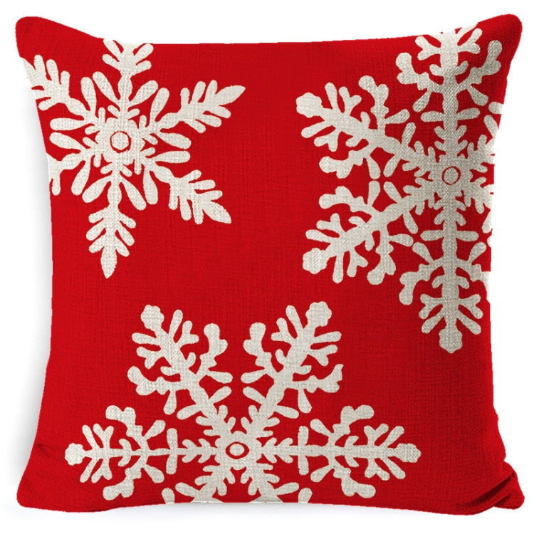 Christmas Linen Red Hug Pillowcase Without Pillow Core