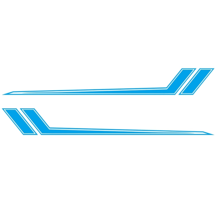 D-716 Car Striped Vinyl Body Stickers Personalized Modification Car Sticker