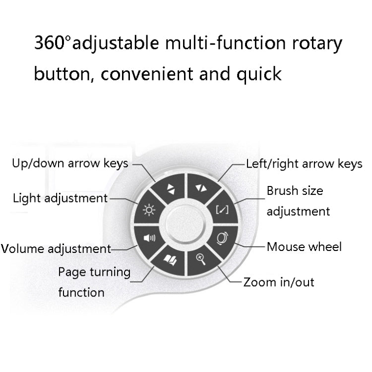 DELUX T11 29 Keys Single-Hand Keyboard Shortcut Key Speech Tool Flat Keyboard, Colour: Silver Black