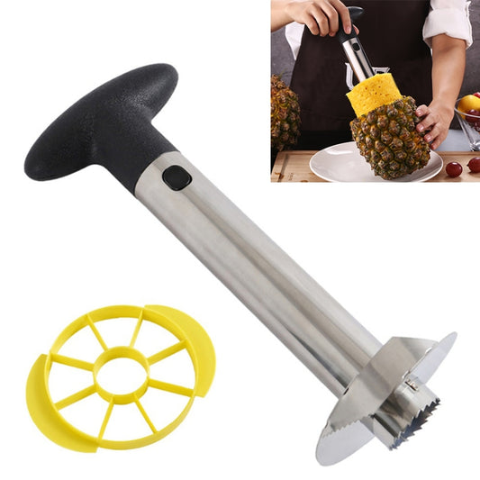 2 PCS Stainless Steel Pineapple Peeler Slicers Fruit Cutter Kitchen Tools