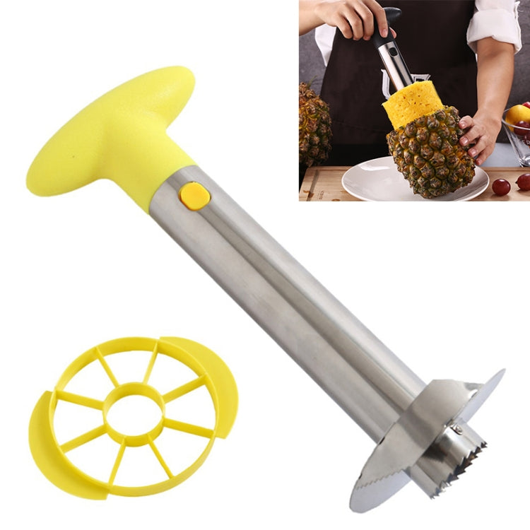 2 PCS Stainless Steel Pineapple Peeler Slicers Fruit Cutter Kitchen Tools