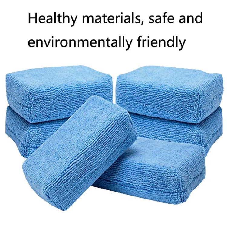FJDLK-001 Microfiber Car Washing Cleaning Waxing Polishing Sponge Towel Cloth Square Car Care Tools