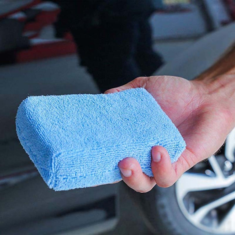 FJDLK-001 Microfiber Car Washing Cleaning Waxing Polishing Sponge Towel Cloth Square Car Care Tools