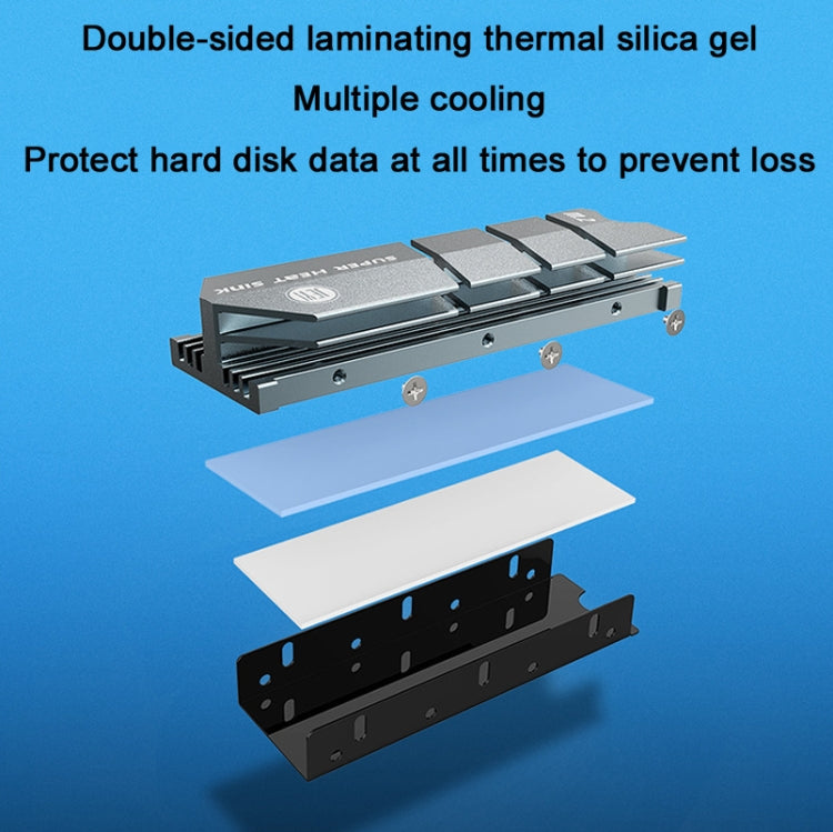 JEYI ColdFish M.2 Bearingless Hard Drive Cooler For NVME/Ngff