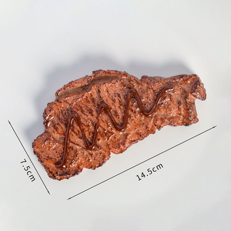 Simulation Food Model Photo Photography Props, 1 PC Brushed Steak, 1 PC Fragrant Steak, 1 PC Linger Steak, 2 PCS Chicken Wings, 3 PCS Hot Dog, 3 PCS Squid, 3 PCS Pork Mouth, 3 PCS Poached Egg, 4 PCS Broccoli, 4 PCS Mushroom, 4 PCS Corn, 10 PCS Sausage ...