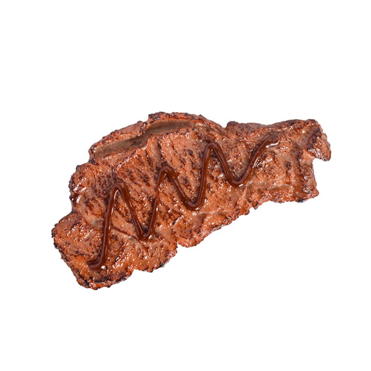 Simulation Food Model Photo Photography Props, 1 PC Brushed Steak, 1 PC Fragrant Steak, 1 PC Linger Steak, 2 PCS Chicken Wings, 3 PCS Hot Dog, 3 PCS Squid, 3 PCS Pork Mouth, 3 PCS Poached Egg, 4 PCS Broccoli, 4 PCS Mushroom, 4 PCS Corn, 10 PCS Sausage ...