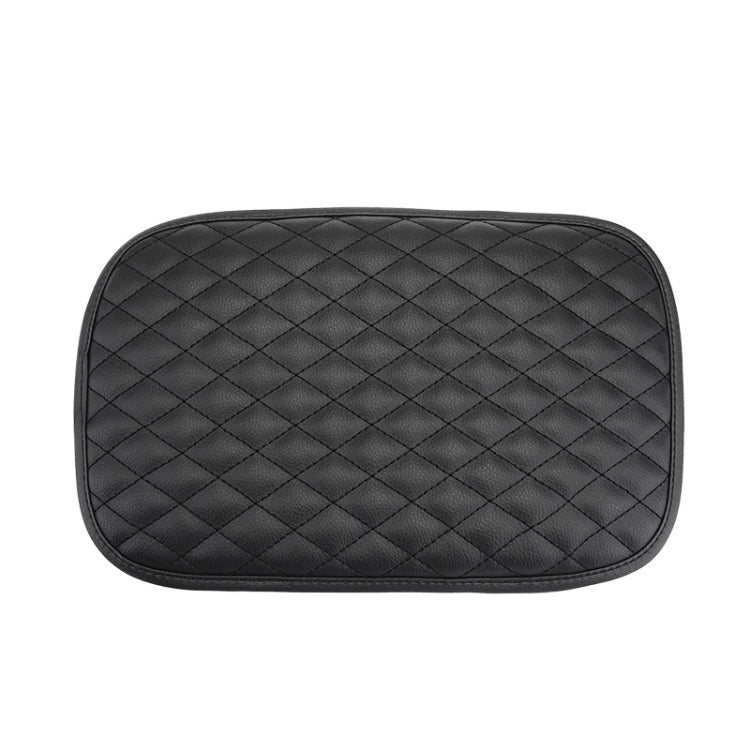 Leather Car Universal Central Armrests Pad Anti-Slip Armrest Box Mat
