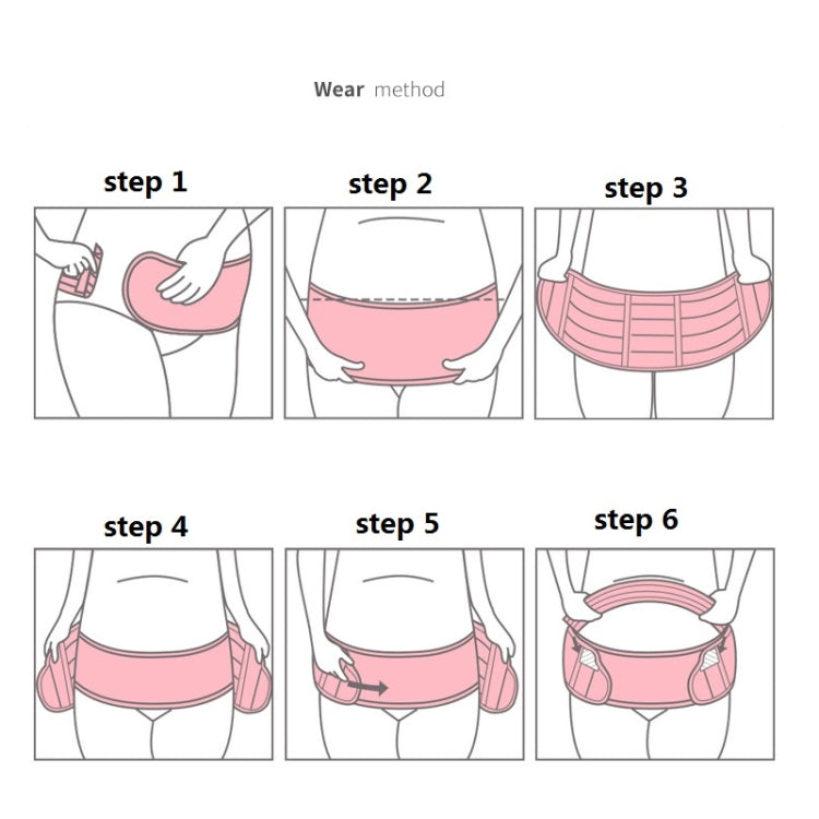 Prenatal Belly Support Three-Piece Breathable Belly Support Belt For Pregnant Women Before Childbirth