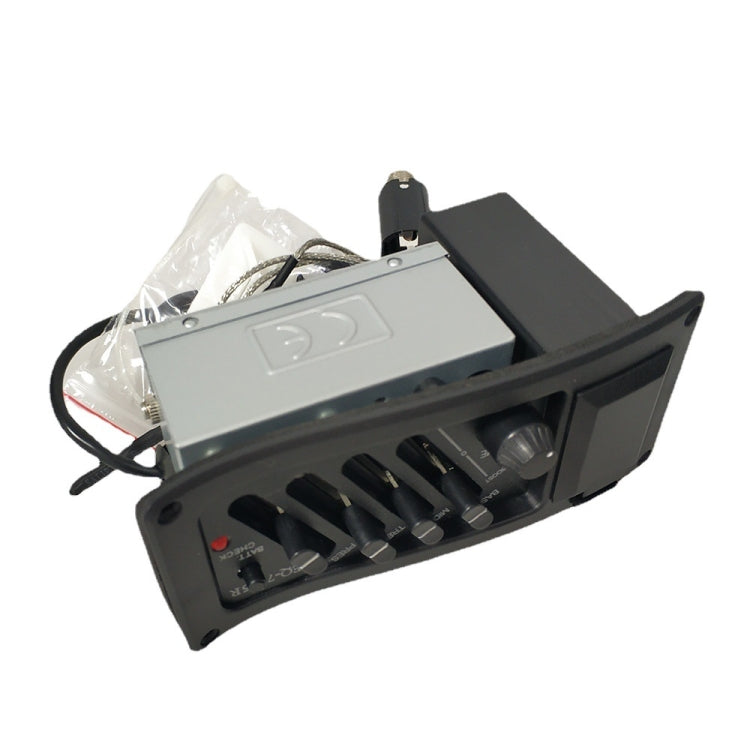 EQ-7545R Guitar Four-Band Equalizer EQ Wooden Guitar Modified Pickup Instrument Accessories
