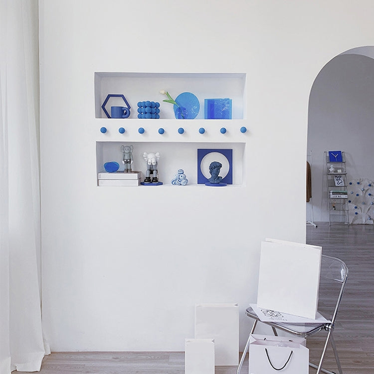 Blue Ball Magic Square Studio Background Ornament Photo Props