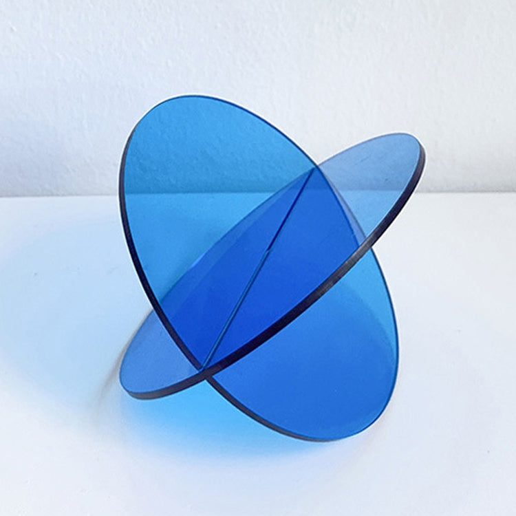 Blue Ball Magic Square Studio Background Ornament Photo Props