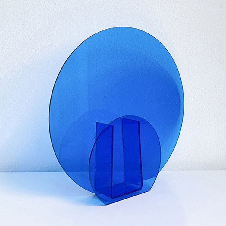 Blue Ball Magic Square Studio Background Ornament Photo Props