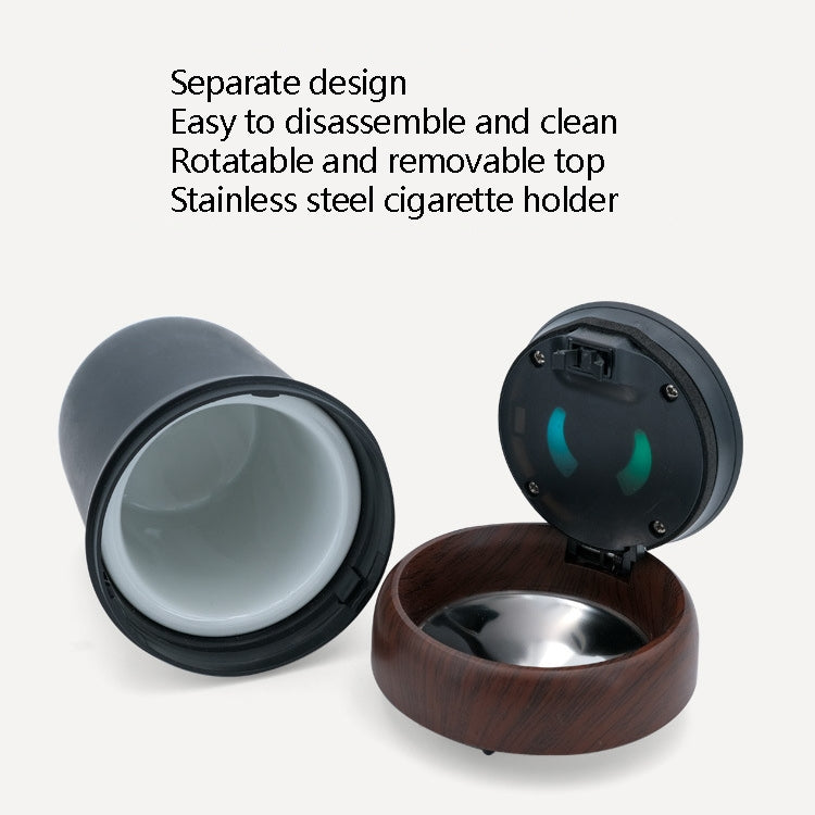 N17D Car Ashtray Arc Spot Tobacco With Lamp and Cover Car Ashtray