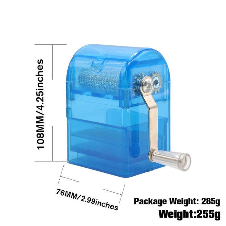 MYQ-053 Hand-cranked Cigarette Grinder Cigarette Puller Plastic Drawer Grinder