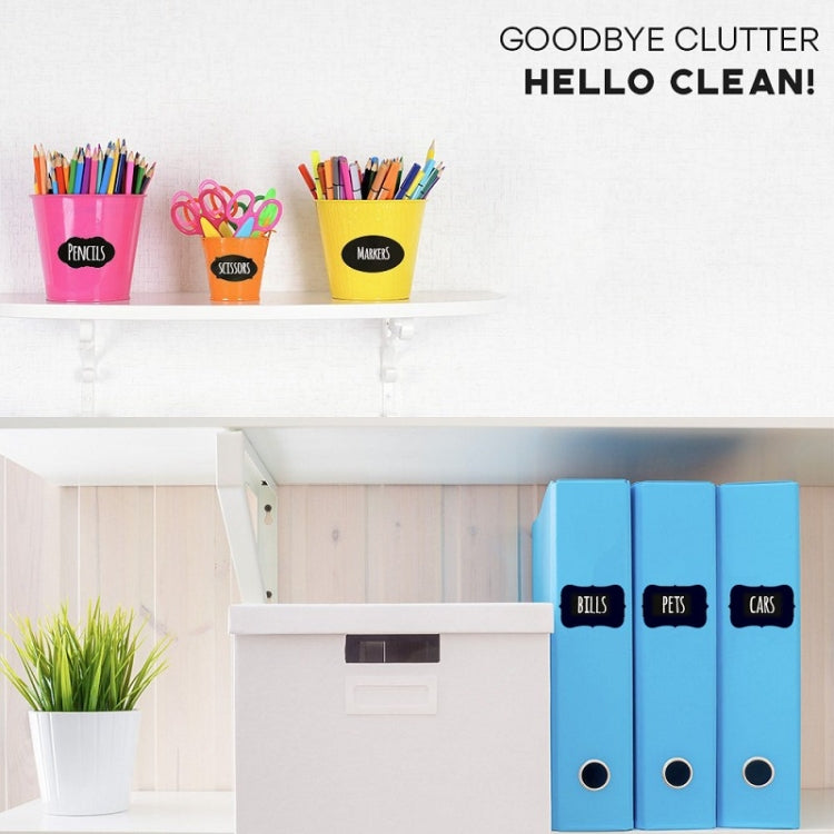 Special-shaped PVC Waterproof Blackboard Wine Bottle Sticker