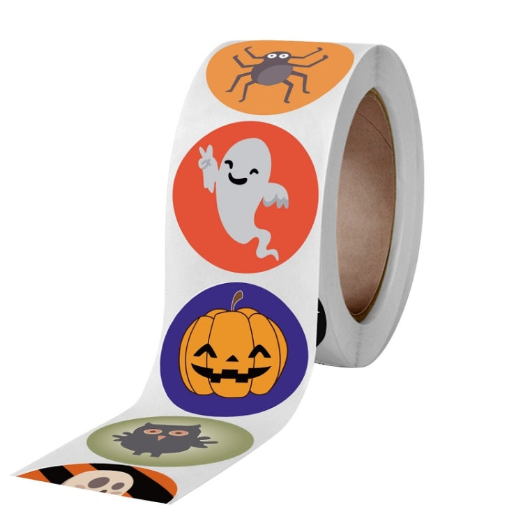 Halloween Stickers Gift Decoration Baking Cake Packaging Labels