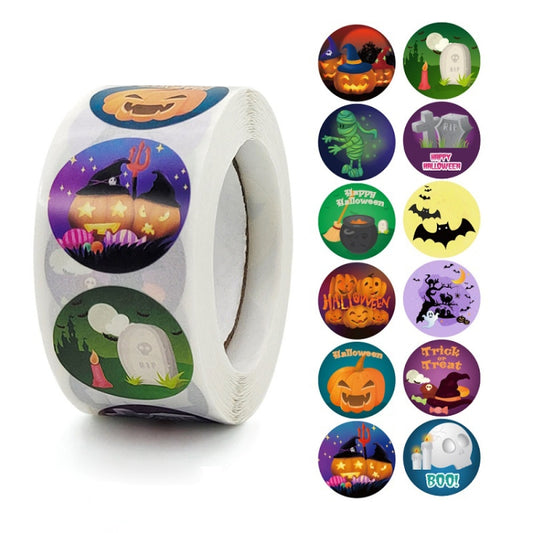 Halloween Childrens Toy Stickers Gift Decoration Gift Sealing Stickers
