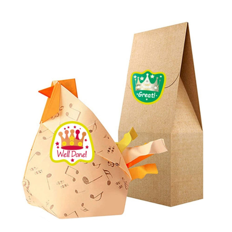 Teachers Reward Students With Cartoon Pattern Fun Encouragement Stickers Gift Decoration Label