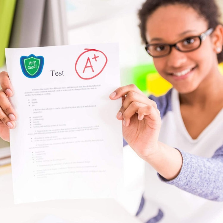 Teachers Reward Students With Cartoon Pattern Fun Encouragement Stickers Gift Decoration Label