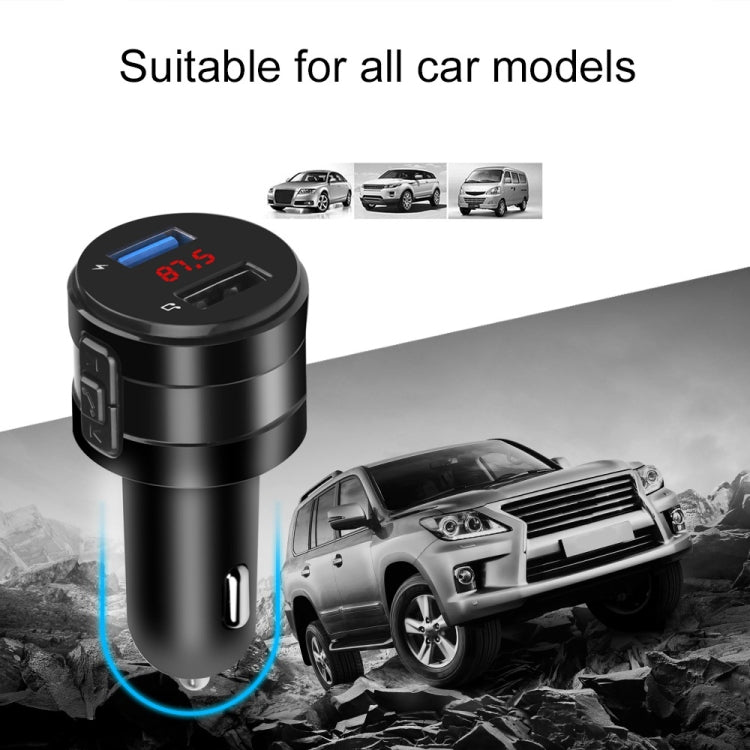 Car Bluetooth Handsfree Car FM Transmitter Music Player Car Charger