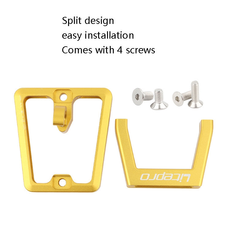 Litepro Split Pig Nose Rest Aluminum Alloy Front Shelf Installed Seat