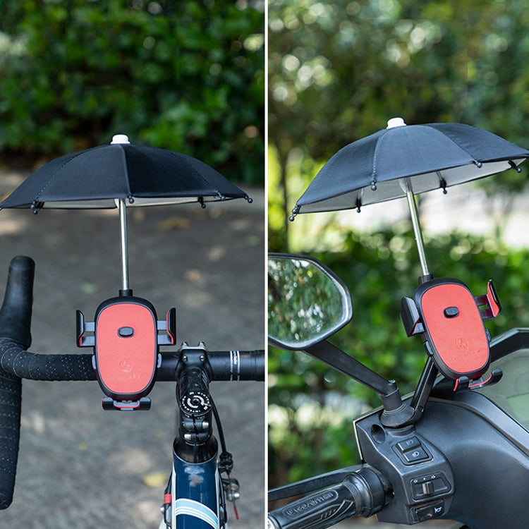 CYCLINGBOX BG-2935 Bicycle Mobile Phone Bracket With Umbrella Waterproof Navigation Electric Car Mobile Phone Frame, Style: