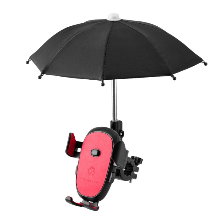 CYCLINGBOX BG-2935 Bicycle Mobile Phone Bracket With Umbrella Waterproof Navigation Electric Car Mobile Phone Frame, Style: