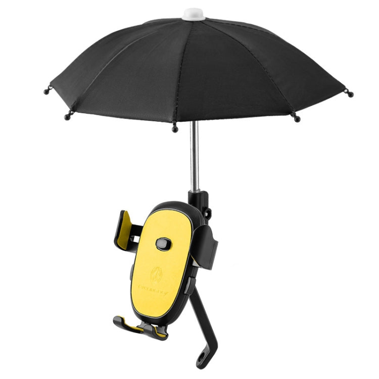 CYCLINGBOX BG-2935 Bicycle Mobile Phone Bracket With Umbrella Waterproof Navigation Electric Car Mobile Phone Frame, Style: