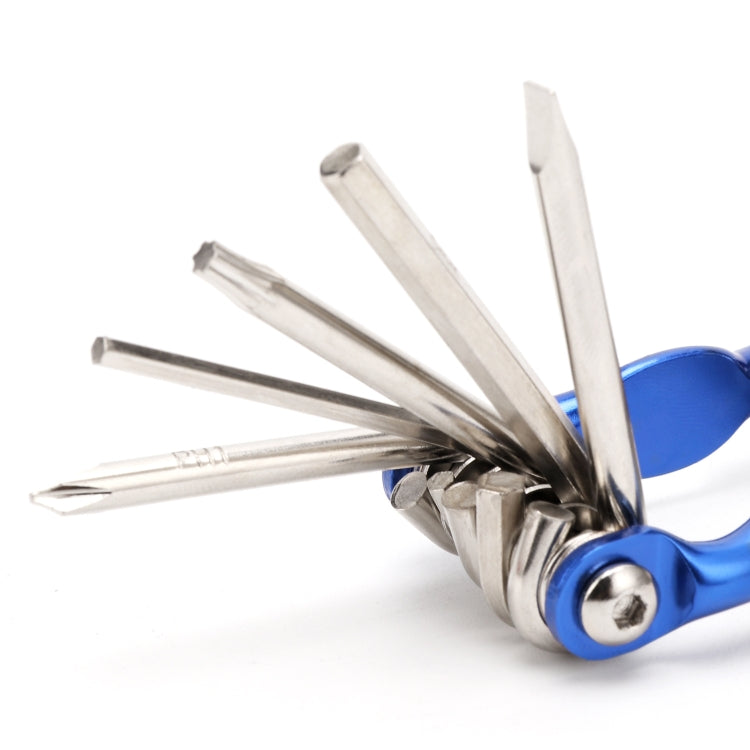 BG-9835D Bicycle Multi-Function Maintenance Curved 11 In 1 Tool Mountain Highway Bike With Interception Machine Combination Tool