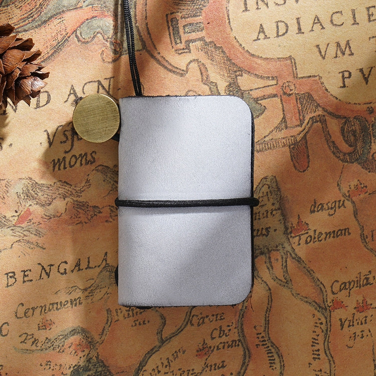 Ultra-Small Mini TN Hand Account Book Leather Notebook Portable Travel Diary