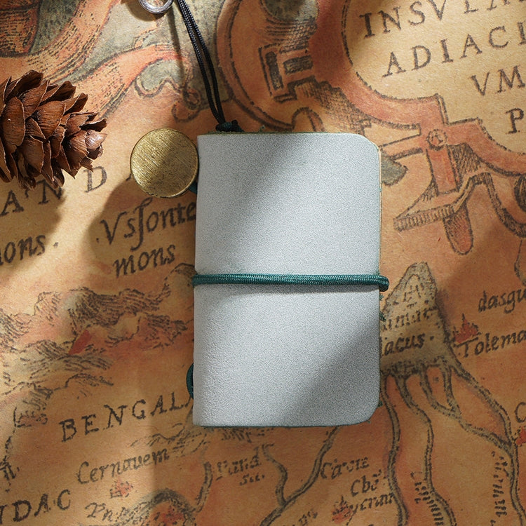 Ultra-Small Mini TN Hand Account Book Leather Notebook Portable Travel Diary