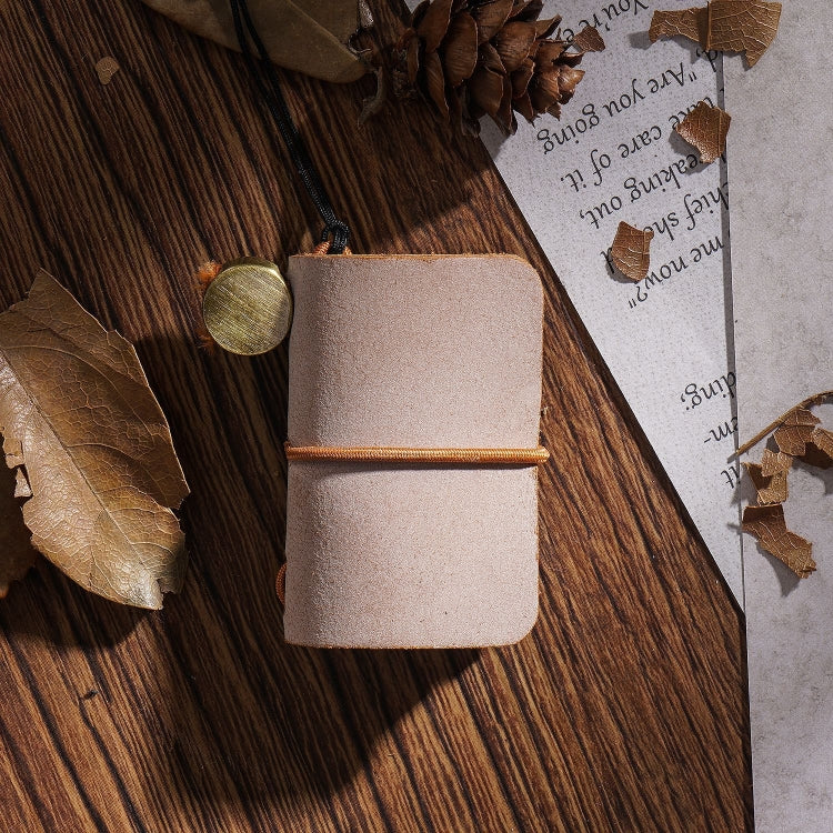 Ultra-Small Mini TN Hand Account Book Leather Notebook Portable Travel Diary