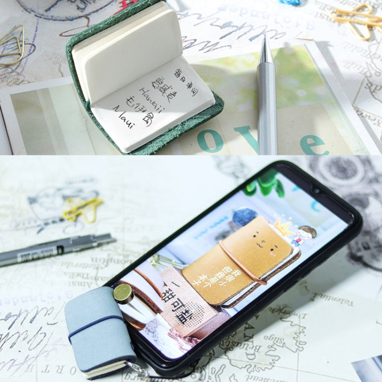 Ultra-Small Mini TN Hand Account Book Leather Notebook Portable Travel Diary